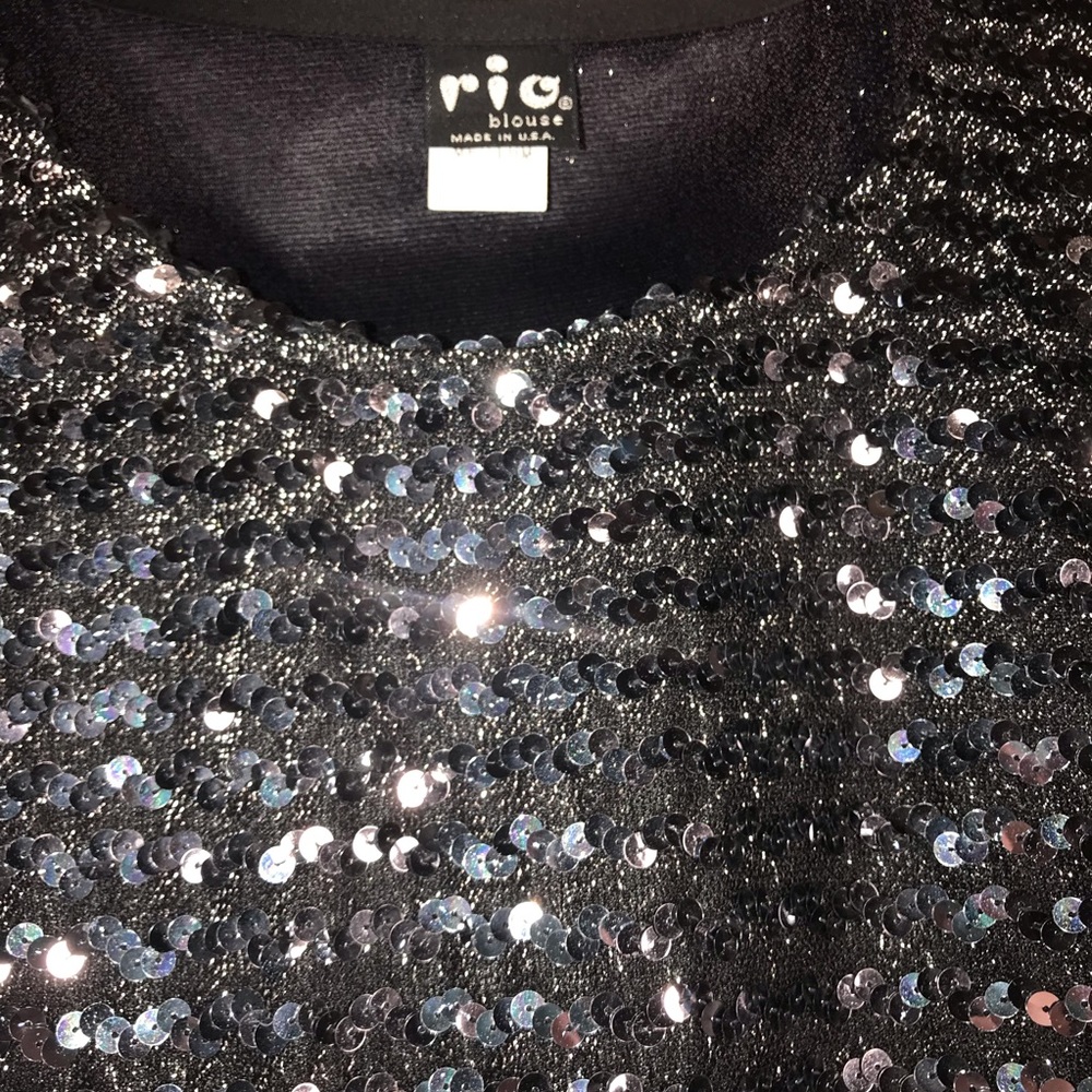 Vintage Rio Blouse, Made in USA, size Medium - Picture 3 of 9